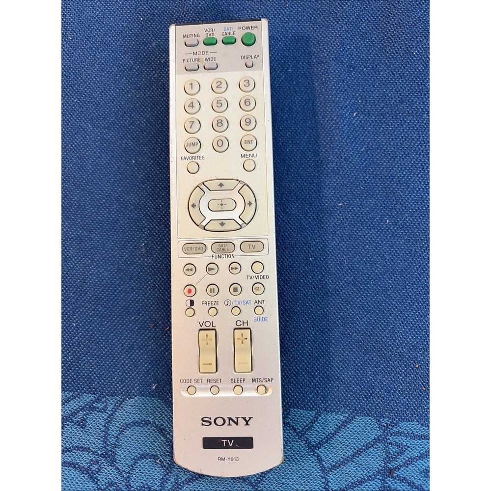 Sony RM-Y913 TV Remote KF-42WE610 42WE620 50WE610 Tested.